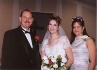 Bridget, her mom and dad